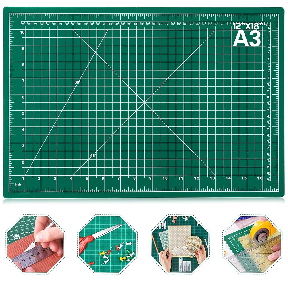 Anezus Self Healing Sewing Mat - 12"x18" Rotary Cutting Mat