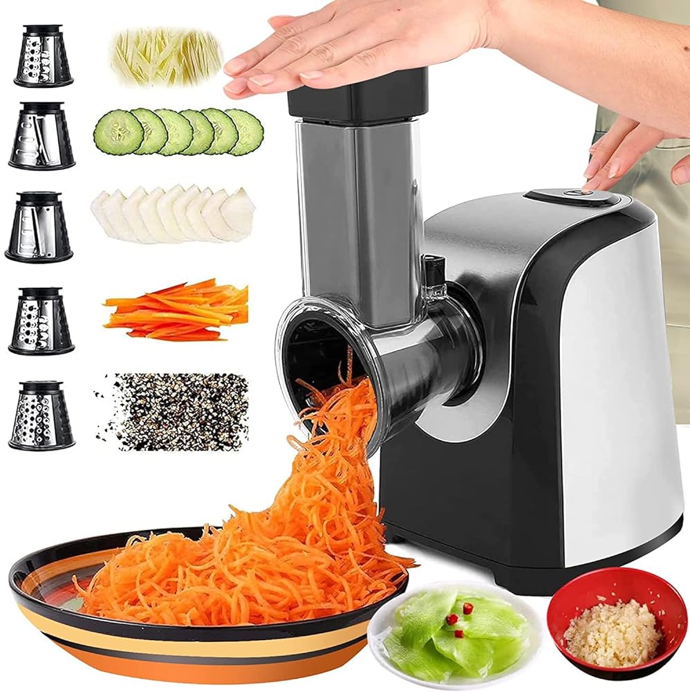 Automatic Electric Vegetable Slicer - Eloklem QC-666