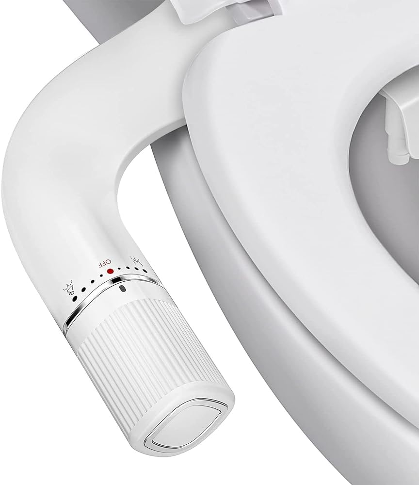 BIGCOW Bidet Attachment - Ultra-Slim Dual Nozzle