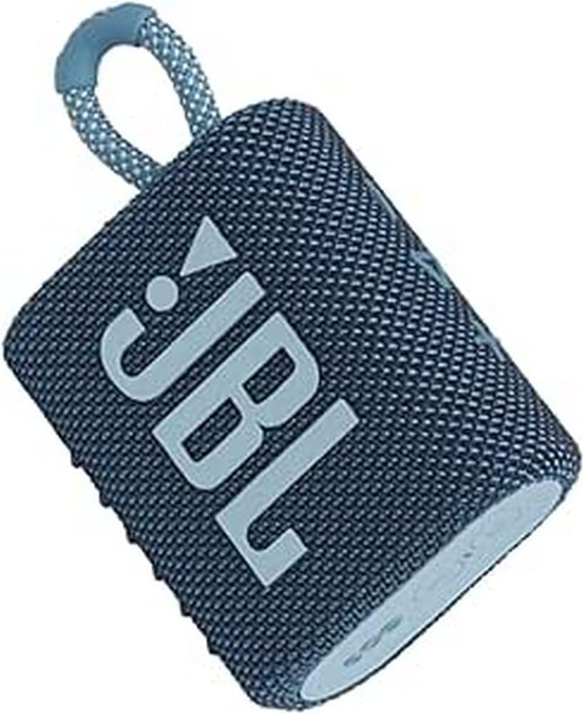 JBL GO 3 Portable Bluetooth Speaker in Blue