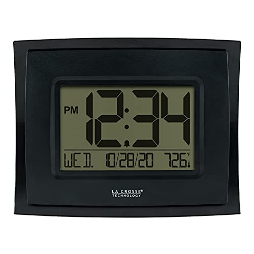 La Crosse Technology WT-8002U-B-INT Digital Clock