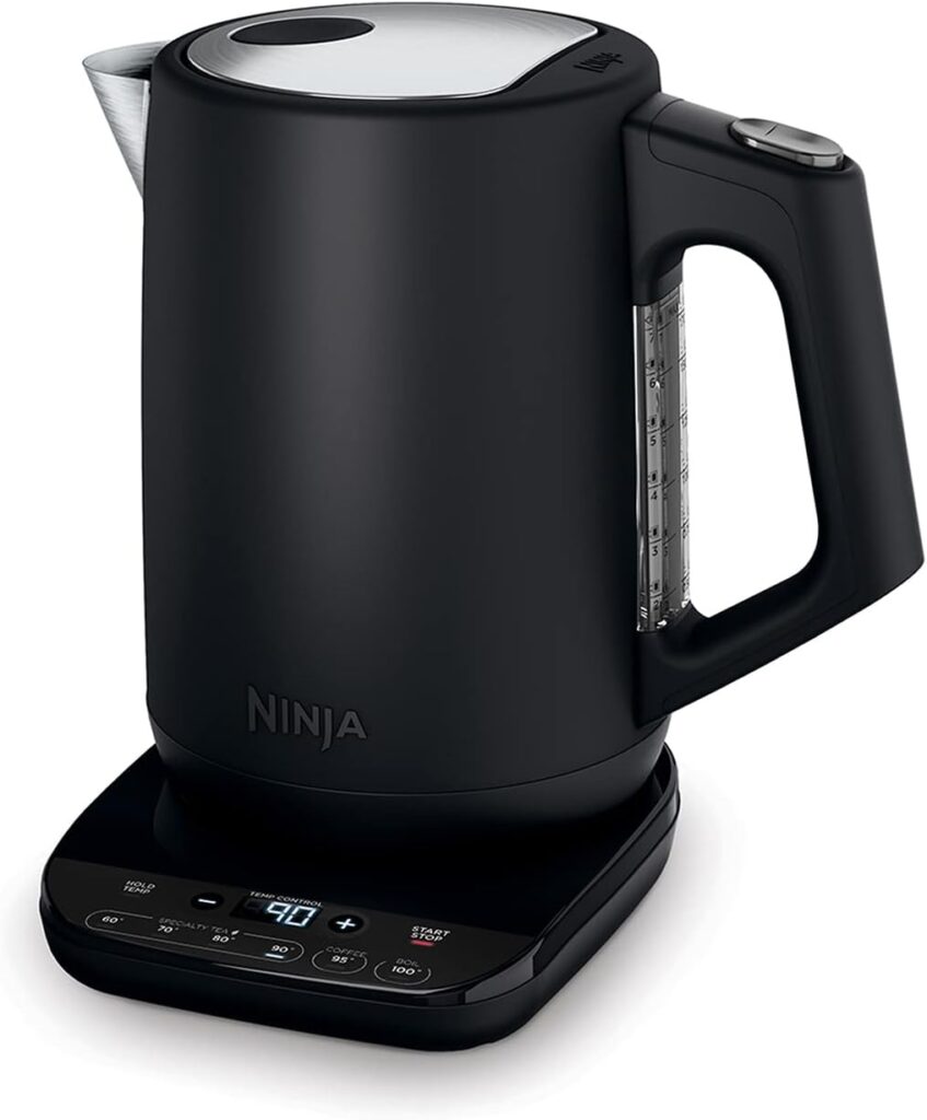 Ninja Perfect Temperature Kettle, 1.7 L, Matte Black