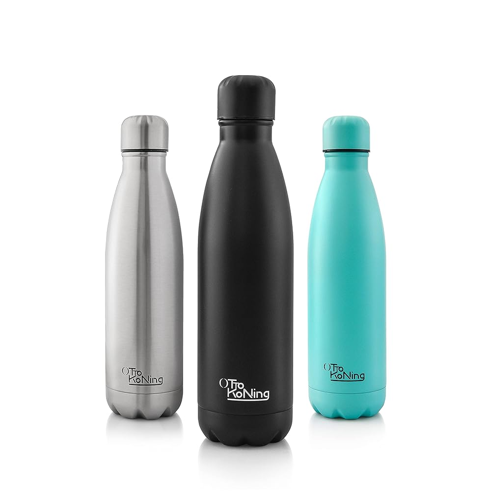 Otto Koning Stainless Steel Vacuum Insulated Water Bottle 500ml