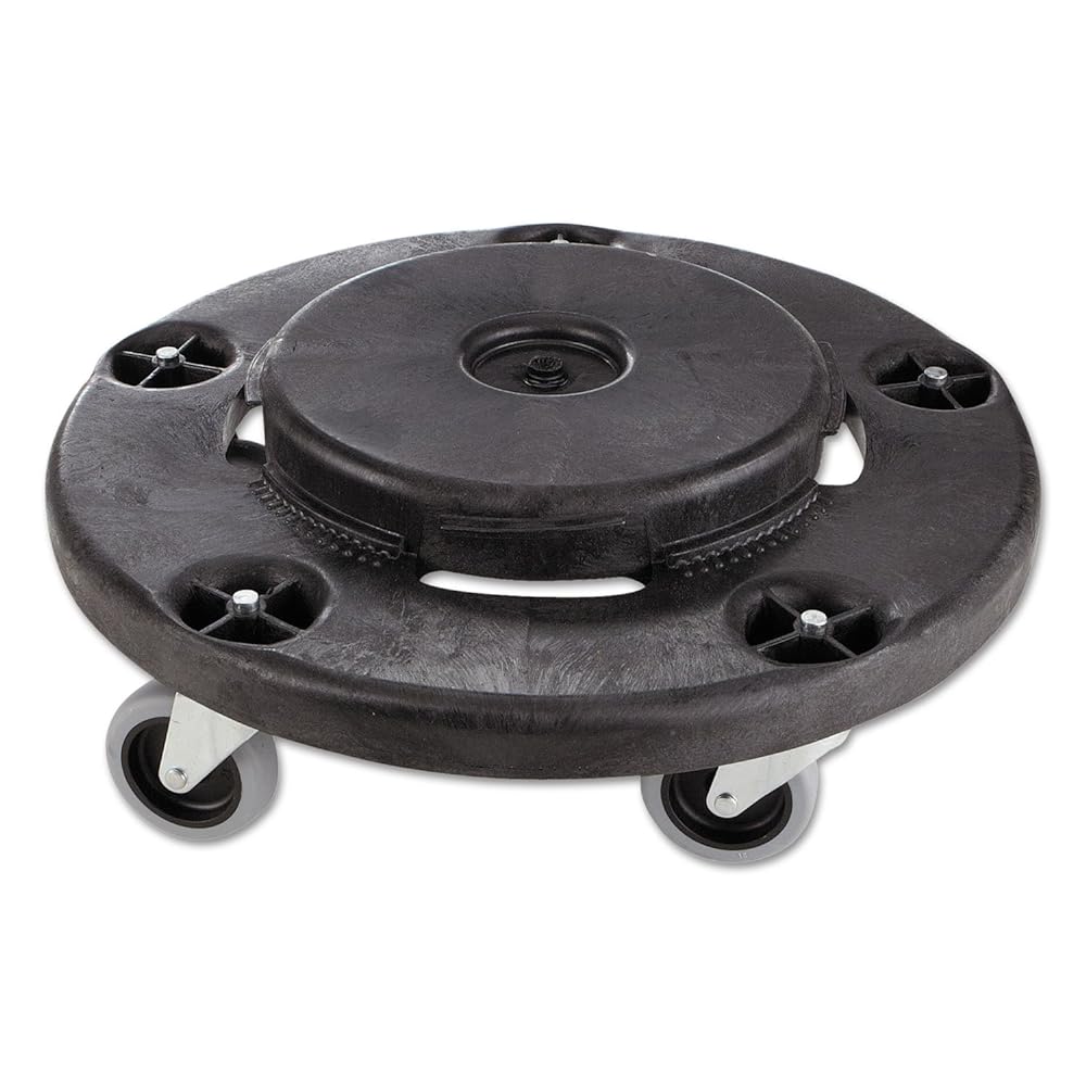 Rubbermaid BRUTE Trash Can Dolly - Black