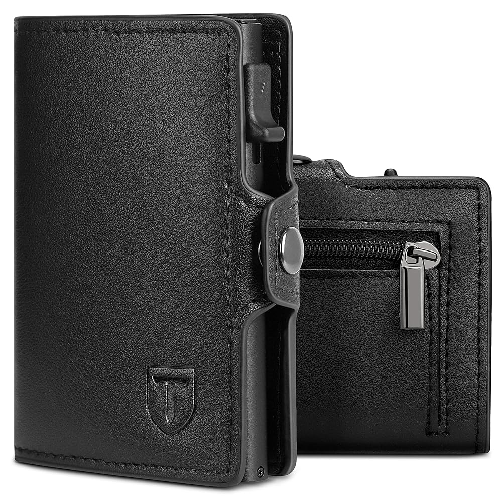 TEEHON Slim Wallet with RFID Protection